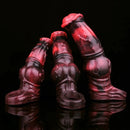 6.18in 7.01in 7.95in Horse Knot Animal Soft Dildo Sleeve Cock Extender