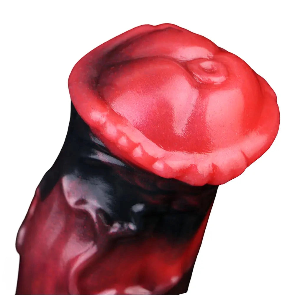 6.18in 7.01in 7.95in Horse Knot Animal Soft Dildo Sleeve Cock Extender