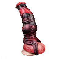 6.18in 7.01in 7.95in Horse Knot Animal Soft Dildo Sleeve Cock Extender