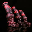 6.18in 7.01in 7.95in Horse Knot Animal Soft Dildo Sleeve Cock Extender