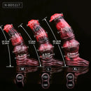 6.18in 7.01in 7.95in Horse Knot Animal Soft Dildo Sleeve Cock Extender