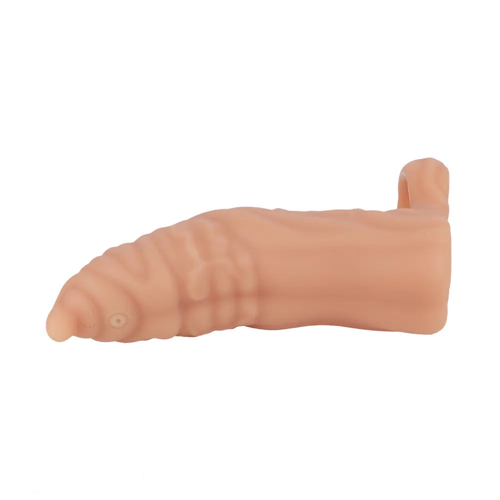 6.18in 7.48in Vibrating Fantasy 10 Modes Cock Sleeve Dildo For Men