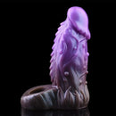 6.18in Dragon Fantasy Hollow Spiked Soft Dildo Sleeve For Penis Enlargement
