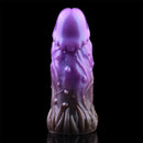 6.18in Dragon Fantasy Hollow Spiked Soft Dildo Sleeve For Penis Enlargement