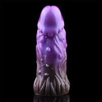 6.18in Dragon Fantasy Hollow Spiked Soft Dildo Sleeve For Penis Enlargement