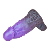 6.18in Dragon Fantasy Hollow Spiked Soft Dildo Sleeve For Penis Enlargement