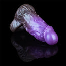 6.18in Dragon Fantasy Hollow Spiked Soft Dildo Sleeve For Penis Enlargement