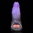 6.18in Dragon Fantasy Hollow Spiked Soft Dildo Sleeve For Penis Enlargement