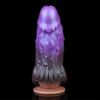 6.18in Dragon Fantasy Hollow Spiked Soft Dildo Sleeve For Penis Enlargement
