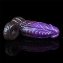 6.18in Dragon Fantasy Hollow Spiked Soft Dildo Sleeve For Penis Enlargement