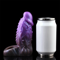 6.18in Dragon Fantasy Hollow Spiked Soft Dildo Sleeve For Penis Enlargement