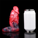 6.18in Spiked Sleeve Hollow Dildo Built-in keel Vibration Remote Cock Sleeve