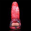 6.18in Spiked Sleeve Hollow Dildo Built-in keel Vibration Remote Cock Sleeve