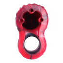 6.18in Spiked Sleeve Hollow Dildo Built-in keel Vibration Remote Cock Sleeve