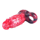 6.18in Spiked Sleeve Hollow Dildo Built-in keel Vibration Remote Cock Sleeve