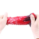 6.18in Spiked Sleeve Hollow Dildo Built-in keel Vibration Remote Cock Sleeve