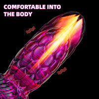 6.18in Thick Grenade Butt Plug Dildo Soft Anal Sex Toy For Sex