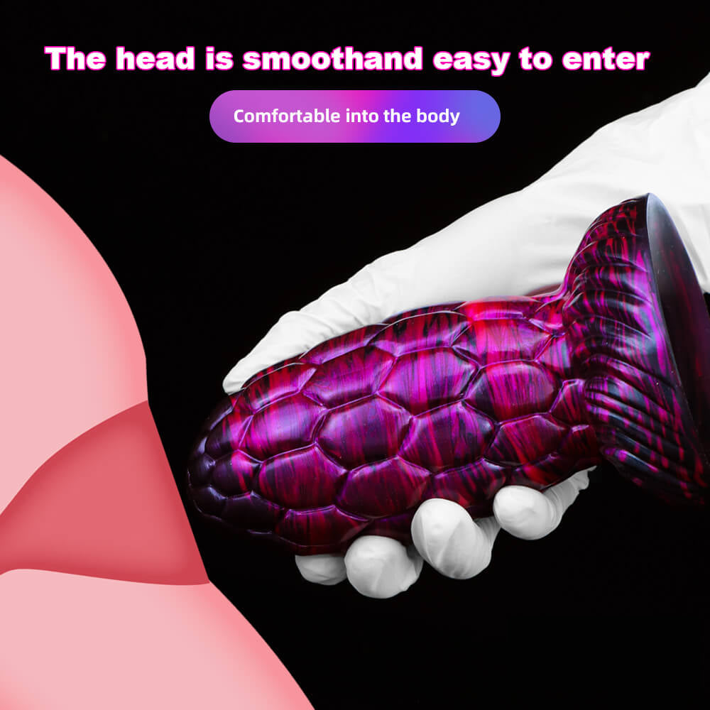 6.18in Thick Grenade Butt Plug Dildo Soft Anal Sex Toy For Sex