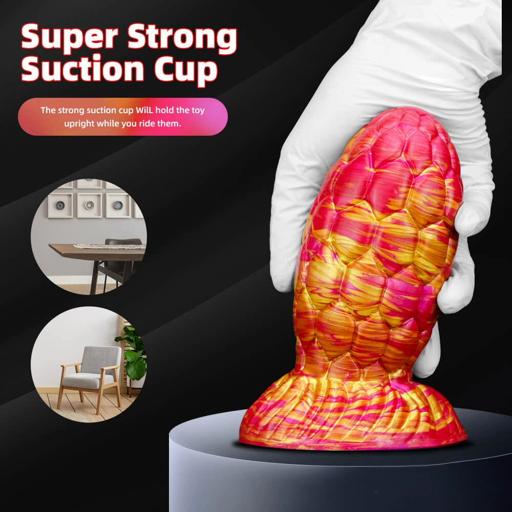 6.18in Thick Grenade Butt Plug Dildo Soft Anal Sex Toy For Sex
