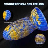 6.18in Thick Grenade Butt Plug Dildo Soft Anal Sex Toy For Sex