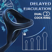 6.18in Unisex Soft Silicone Thrusting Vibrating Wiggling Automatic Dildo