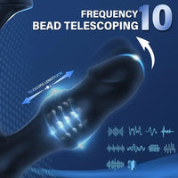 6.18in Unisex Soft Silicone Thrusting Vibrating Wiggling Automatic Dildo