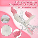 6.18in Wearable Strap on Vibrating Soft Liquid Silicone Dildo Anal Dildo