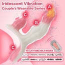 6.18in Wearable Strap on Vibrating Soft Liquid Silicone Dildo Anal Dildo