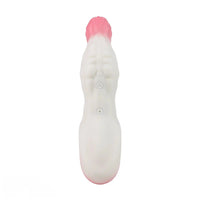 6.18in Wearable Strap on Vibrating Soft Liquid Silicone Dildo Anal Dildo