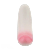 6.18in Wearable Strap on Vibrating Soft Liquid Silicone Dildo Anal Dildo