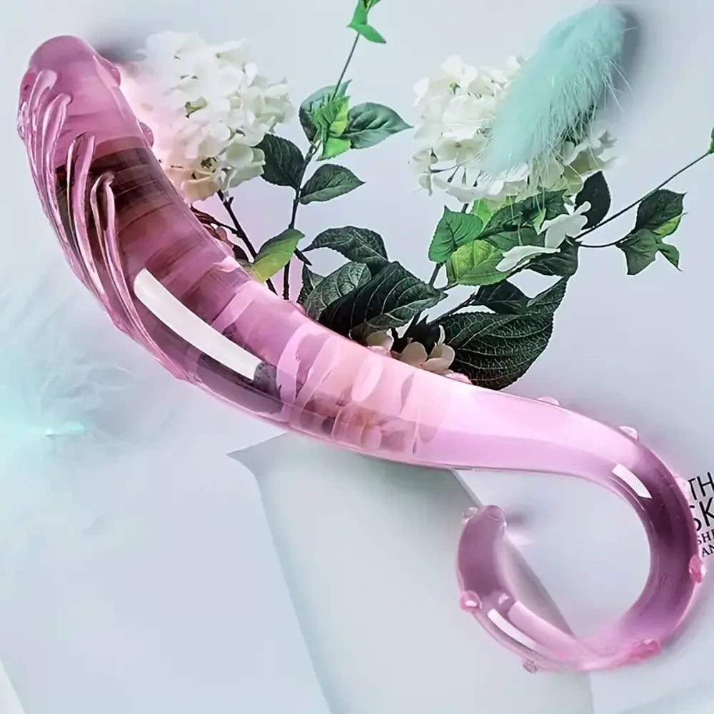 6.1in 6.3in 6.49in Glass Crystal Dildo For Female Male Sex Pleasure