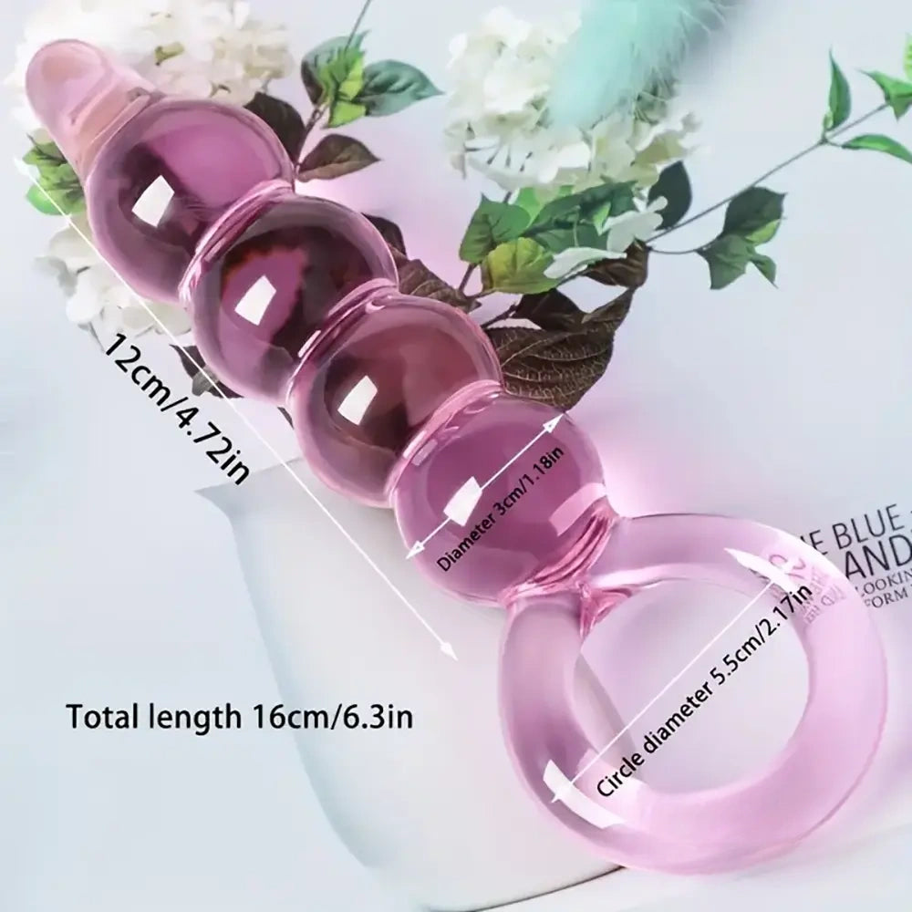 6.1in 6.3in 6.49in Glass Crystal Dildo For Female Male Sex Pleasure