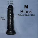 6.1in 6.7in 7.48in 8.26in 9.05in Soft Realistic Jelly Transparent Dildo