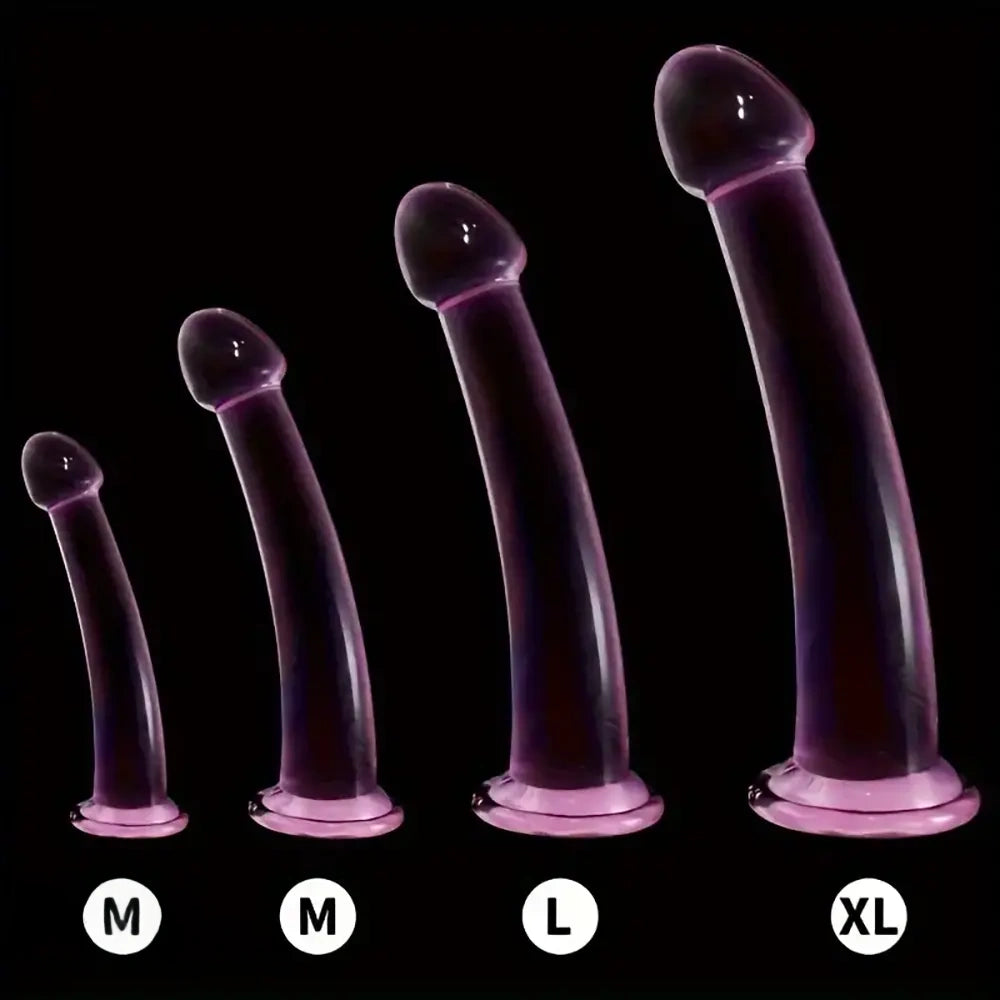 6.1in 6.89in 7.87in 8.66in Pink Anal Plug Dildo For Butt Vagina Expander