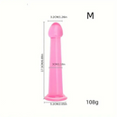 6.1in 6.89in 7.87in 8.66in Pink Anal Plug Dildo For Butt Vagina Expander