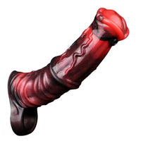 6.1in 6.89in 7.95in Horse Animal Penis Soft Dildo Sleeve Cock Extender