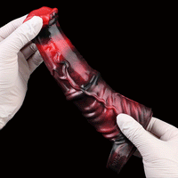 6.1in 6.89in 7.95in Horse Animal Penis Soft Dildo Sleeve Cock Extender