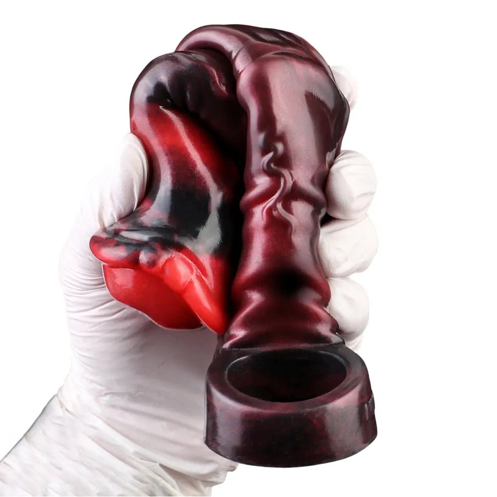 6.1in 6.89in 7.95in Horse Animal Penis Soft Dildo Sleeve Cock Extender
