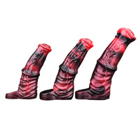 6.1in 6.89in 7.95in Horse Animal Penis Soft Dildo Sleeve Cock Extender