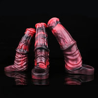 6.1in 6.89in 7.95in Horse Animal Penis Soft Dildo Sleeve Cock Extender