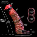 6.1in 6.89in 7.95in Horse Animal Penis Soft Dildo Sleeve Cock Extender