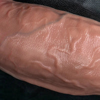 6.1in 7.08in 8.26in 9.05in 9.84in Realistic Thick Strap on Silicone Dildo Toy