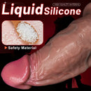 6.1in 7.08in 8.26in 9.05in 9.84in Realistic Thick Strap on Silicone Dildo Toy