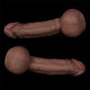 6.1in 7.08in Realistic Silicone Soft Blue Veins Dildo Female Sex Toy
