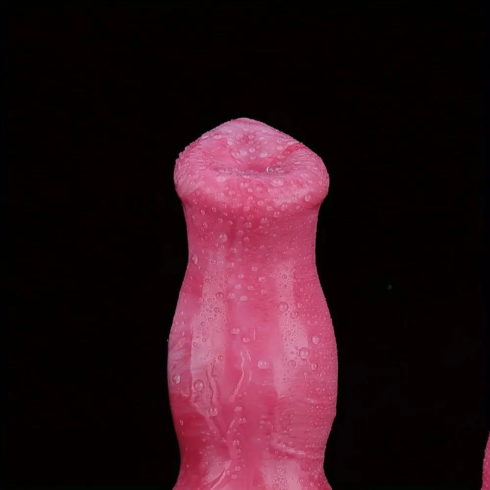 6.1in 7.2in 8.77in Realistic Monster Dildo Liquid Silicone Knot Adult Sex Toy