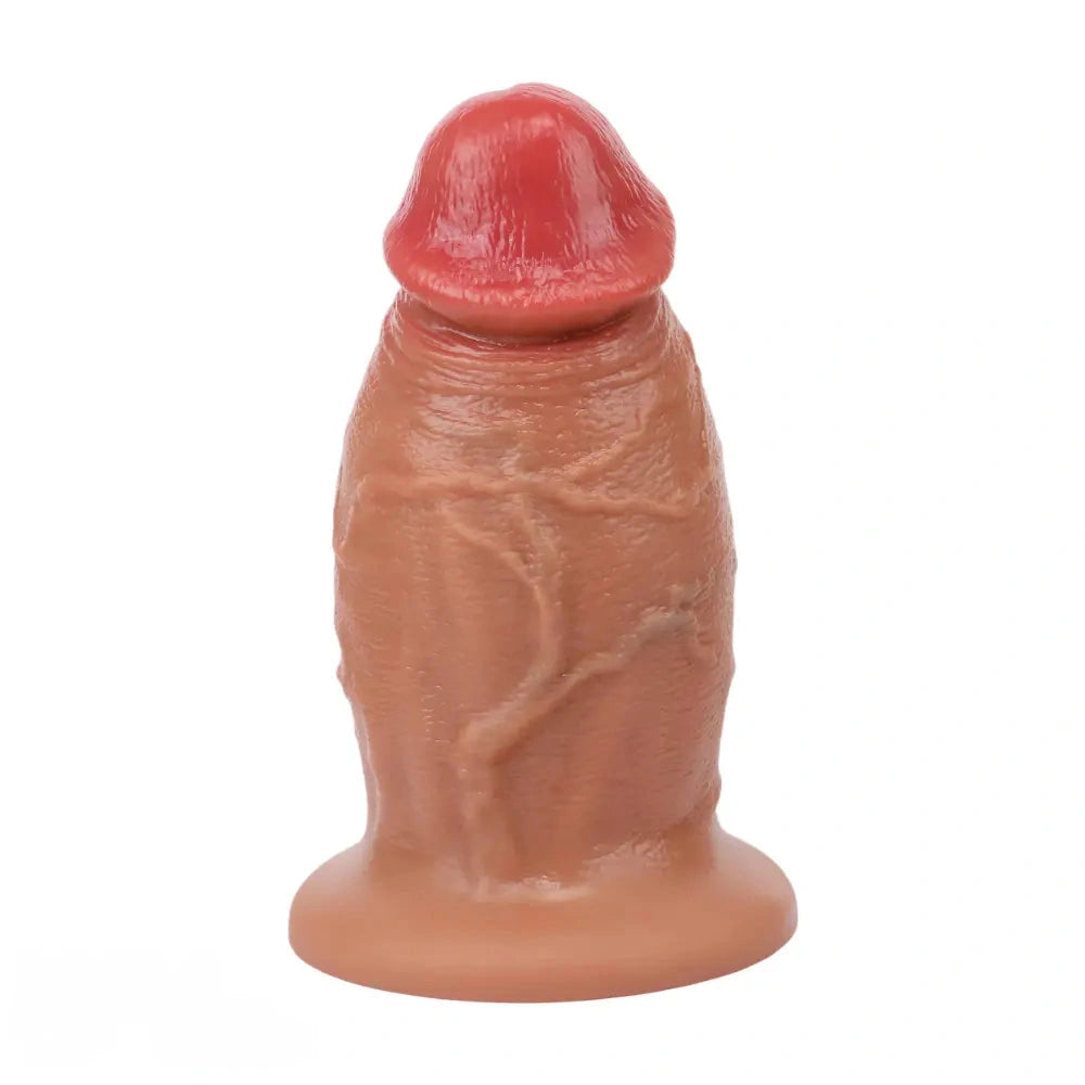 6.1in 7.48in 8.66in 9.44in Thick Real Penis Silicone Cock Toy For Novelty