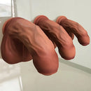 6.1in 7.48in 8.86in Liquid Silicone Soft Simulation Foreskin Uncut Real Dildo