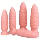 6.1in 7.67in 9.05in 10.43in 11.8in Big Anal Plug Scaly Thick Dildo Odd Sex Toy