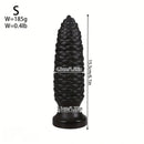 6.1in 7.67in 9.05in 10.43in 11.8in Big Anal Plug Scaly Thick Dildo Odd Sex Toy
