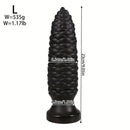 6.1in 7.67in 9.05in 10.43in 11.8in Big Anal Plug Scaly Thick Dildo Odd Sex Toy